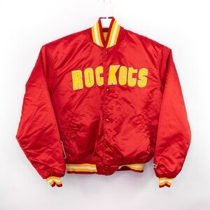 Starter Yellow Quilted Jacket